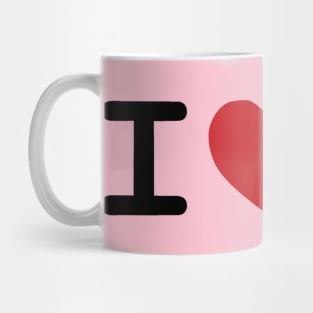 I Love Lamp Mug